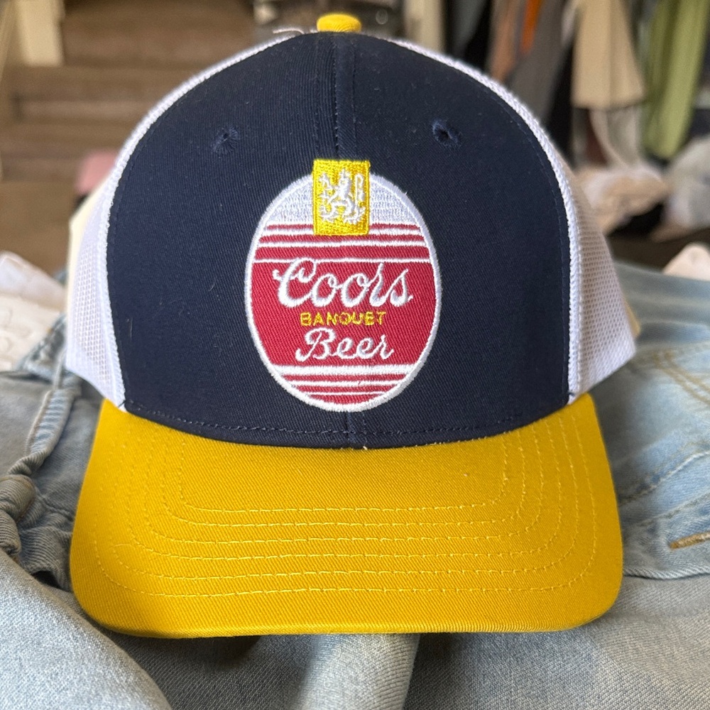 Coors Banquet Beer Trucker Hat